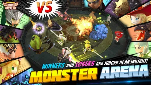 Скриншот 3 — Guardian Hunter: SuperBrawlRPG