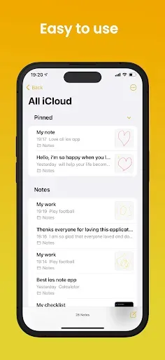 Скриншот 3 — Note OS 26 - Phone 17 Notes