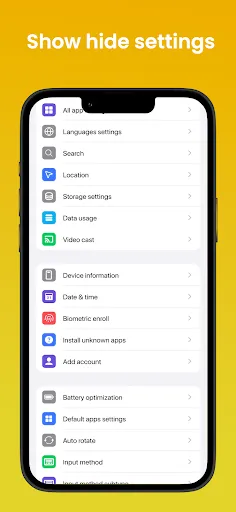 Скриншот 2 — Android Quick Settings OS 26