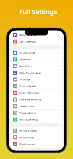 Скриншот 3 — Android Quick Settings OS 26