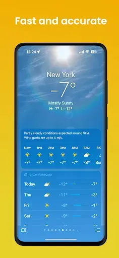 Скриншот 1 — Weather OS26 Live