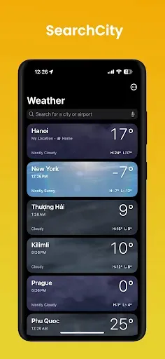Скриншот 4 — Weather OS26 Live