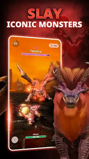 Скриншот 1 — Monster Hunter Now