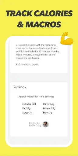 Скриншот 4 — FitMenCook - Healthy Recipes