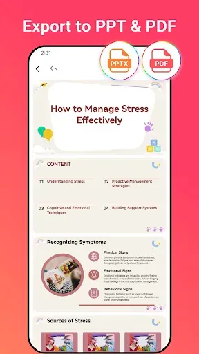 Скриншот 8 — Nice Slides: Mindmap to PPT,AI