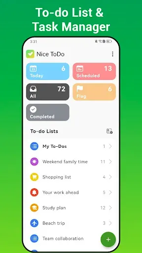 Скриншот 1 — Nice ToDo: Todo list,Task plan