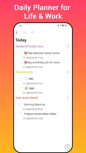 Скриншот 5 — Nice ToDo: Todo list,Task plan