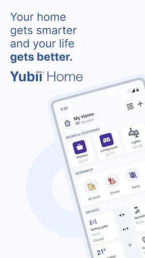 Скриншот 1 — Yubii Home