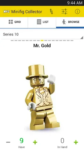 Скриншот 3 — Minifig Collector for LEGO®