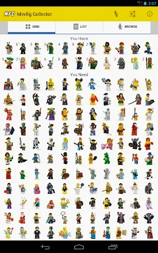 Скриншот 5 — Minifig Collector for LEGO®