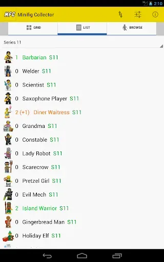 Скриншот 6 — Minifig Collector for LEGO®