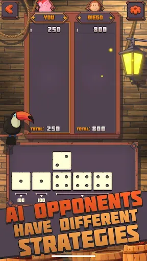 Скриншот 1 — Farkle Dice Game: 10000 Seas