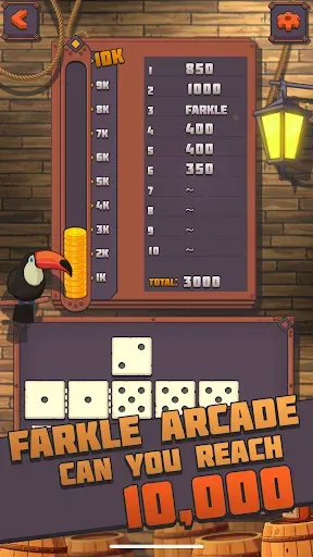 Скриншот 2 — Farkle Dice Game: 10000 Seas