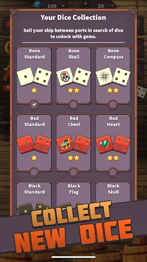 Скриншот 3 — Farkle Dice Game: 10000 Seas
