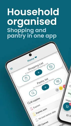 Скриншот 1 — Pantrist - Shopping & Pantry