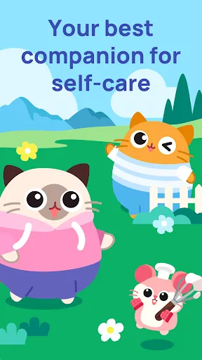 Скриншот 1 — Catzy: Self-Care Journey