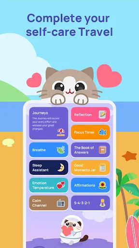 Скриншот 3 — Catzy: Self-Care Journey