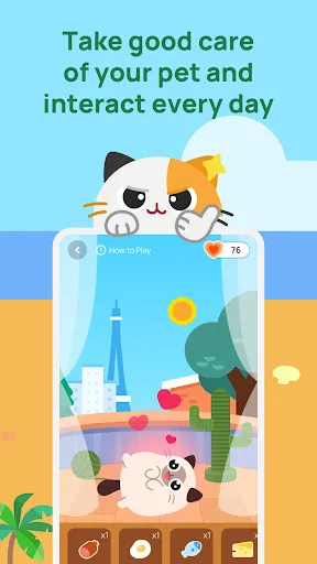 Скриншот 4 — Catzy: Self-Care Journey