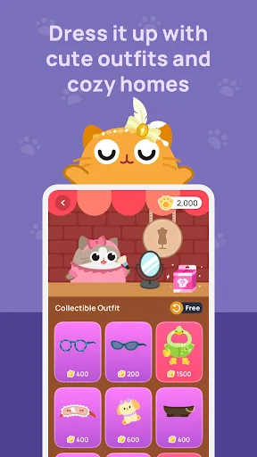 Скриншот 5 — Catzy: Self-Care Journey