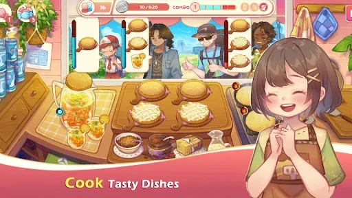 Скриншот 1 — Chef Story: Cooking Game