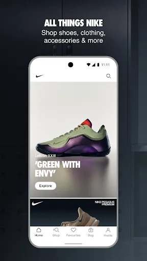 Скриншот 1 — Nike : Shoes & Apparel