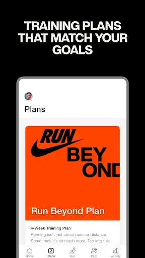 Скриншот 4 — Nike Run Club: беговой трекер