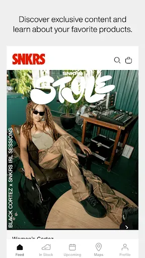Скриншот 2 — Nike SNKRS: Shoes & Streetwear