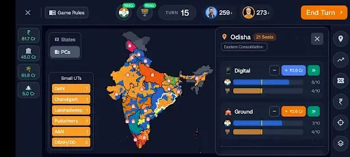 Скриншот 4 — Indian Election Game