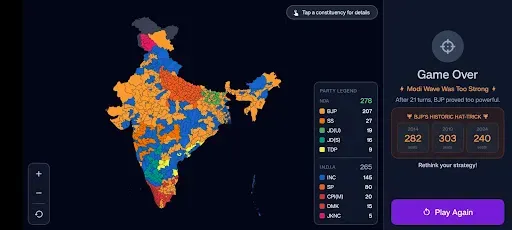 Скриншот 5 — Indian Election Game