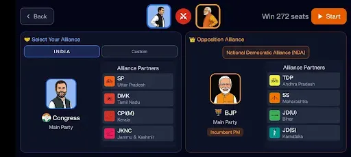 Скриншот 7 — Indian Election Game