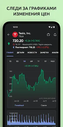 Скриншот 6 — Stoxy PRO: Инвестиции Трекер