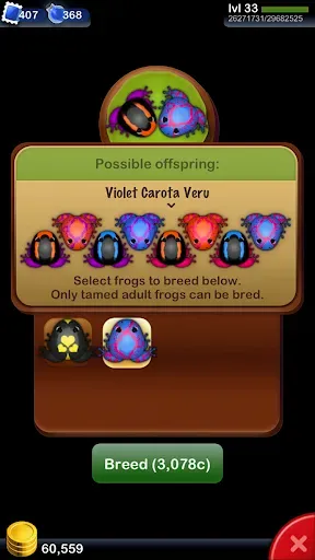 Скриншот 4 — Pocket Frogs: Tiny Pond Keeper