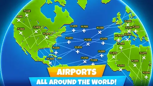 Скриншот 1 — Pocket Planes: Airline Tycoon