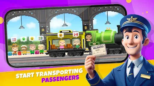 Скриншот 1 — Pocket Trains: Railroad Tycoon