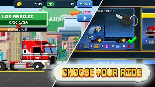 Скриншот 1 — Pocket Trucks: Route Evolution