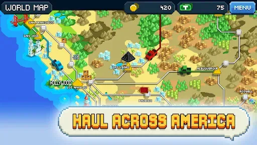 Скриншот 2 — Pocket Trucks: Route Evolution