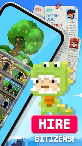 Скриншот 2 — Tiny Tower: Tap Idle Evolution