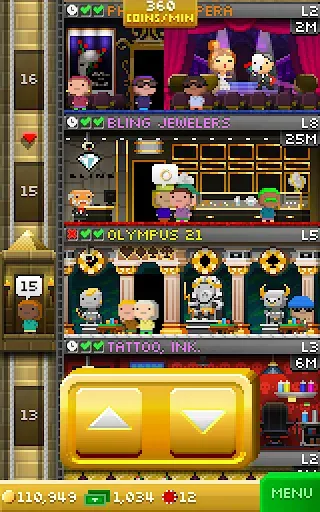 Скриншот 3 — Tiny Tower Vegas