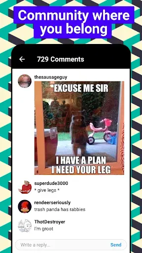 Скриншот 3 — 9GAG: Funny GIF, Meme & Video