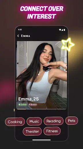 Скриншот 4 — 9PM - Match, Chat & Date