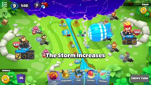 Скриншот 2 — Bloons Card Storm