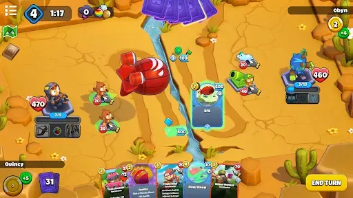 Скриншот 4 — Bloons Card Storm