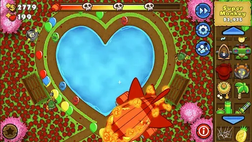 Скриншот 2 — Bloons TD 5
