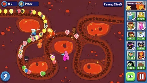 Скриншот 4 — Bloons Adventure Time TD