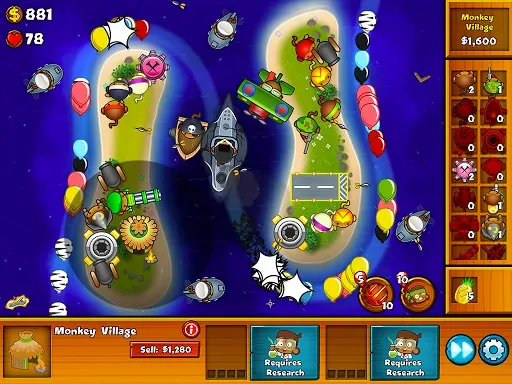 Скриншот 7 — Bloons Monkey City