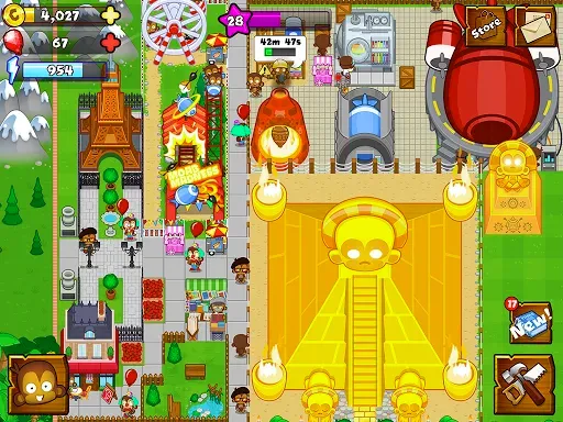 Скриншот 8 — Bloons Monkey City