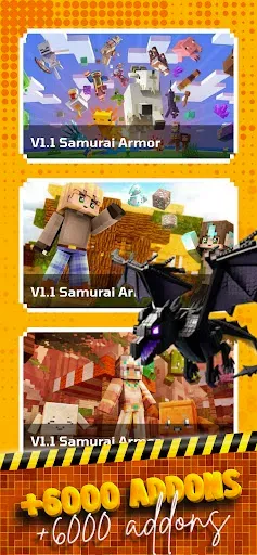 Скриншот 1 — Addons - Mods for Minecraft PE