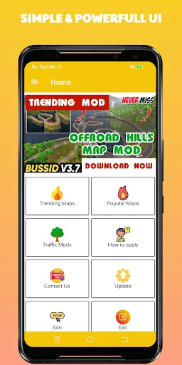 Скриншот 2 — Map Mod Bussid