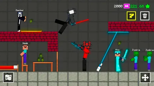 Скриншот 5 — NOOB PLAYGROUND: Human Ragdoll