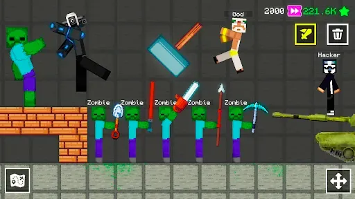 Скриншот 6 — NOOB PLAYGROUND: Human Ragdoll